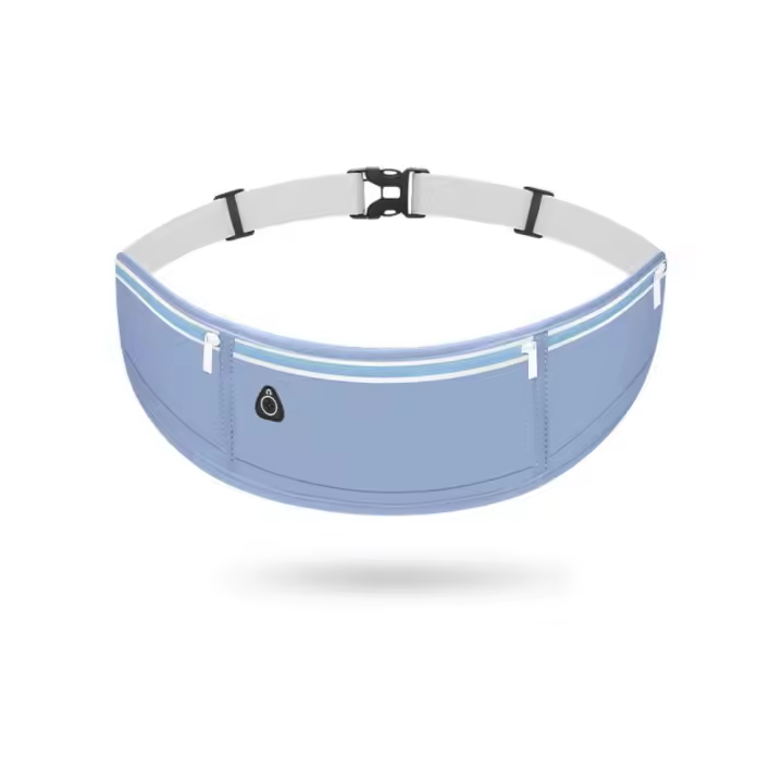 Riñonera para correr multifunción impermeable, cinturón deportivo ligero Invisible, riñonera ajustable transpirable para mujer - 1