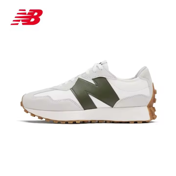 Leten Casual para hombres y mujeres cómodas zapatillas ligeras que combinan con todo Retro Green NB327 series Wall Stickers - 1