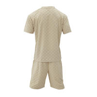 Conjunto Casual de Moda Verano 2025 para Hombres Camiseta con Manga Corta, Pantalones Cortos, Talla Grande - details 41