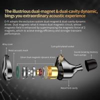 Auriculares KZ D-Fi In Ear Monitor HiFi, interruptor de sintonización personalizable de 4 niveles, auriculares estéreo con diseño de circuito de red Zobel - details 13