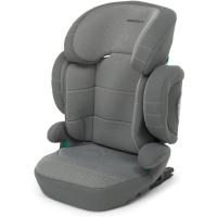 para niños de 100 a 150 cm de altura, 3-12 años, conforme ECE R129, fijación Dualfix (Isofix y non), protección contra impactos laterales, desenfundable, gris - details 0