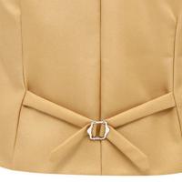 Chaleco de traje de Color puro para hombre, chaleco de negocios ajustado de un solo pecho, chaleco Formal con cuello en V para hombre, chaleco para hombre - details 12
