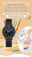 Exam Reloj de cuarzo luminoso, ligero, informal, resistente al agua, para estudiantes, silencioso - details 21