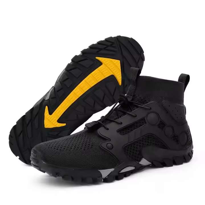 Zapatos de senderismo para hombre, zapatos de senderismo impermeables bajos para exteriores, zapatillas de senderismo y rastreo ligeras y transpirables - 1
