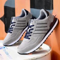 Zapatillas Deportivas Transpirables para Hombre Zapatos Planos Informales de Cuero para Caminar - details 3