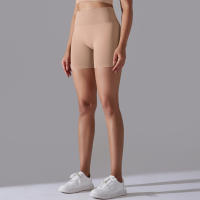 Pantalones cortos de Yoga para mujer, Shorts deportivos de secado rápido, realce de glúteos, sin costuras, para entrenamiento de ciclismo y gimnasio - details 33