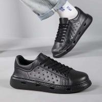 Nuevos zapatos ligeros de plástico moldeado por inyección para hombres, marca de calzado informal de aire de bajo precio 36-45, de alta calidad - details 0