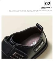 Falda de cuero PU informal para hombre de alta calidad, zapatos formales de estilo empresarial suaves y cómodos Oxford para niños - details 5
