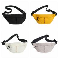 Bolso de pecho de nailon de Color sólido, bolso cruzado multifuncional de gran capacidad para teléfono, bolso cruzado, riñonera de estilo coreano para correr - details 1