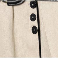 Elegante Vestido Midi de Moda Y2K con Cinturón Vestido Sin Mangas para Mujer - details 5