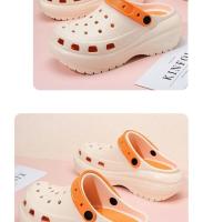Pantuflas de verano para mujer 2025, nuevas, suaves, lindas, de dibujos animados, con suela gruesa antideslizante, para parejas, para pisar la mierda. - details 16