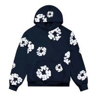 Kapok-Sudadera con capucha suelta de espuma para parejas, traje informal de high street n, Y2K - details 8