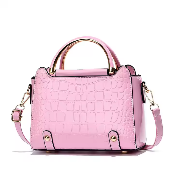 Nuevo bolso de pulsera de moda con relieve simple. - 1