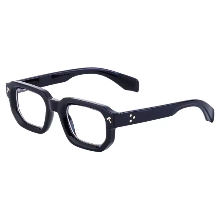 Gafas de sol y caja de moda Gafas de sol Personalidad de los hombres Gafas de sol simples Gafas de sol de los hombres - 1