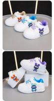 2025 primavera nuevos zapatos casuales para niños para niñas moda estilo coreano fondo suave antideslizante versátil Chic pequeños zapatos blancos - details 14