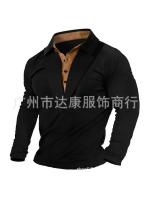 Camiseta de color sólido para hombre, nueva camiseta casual de manga corta versátil de verano para hombre - details 8