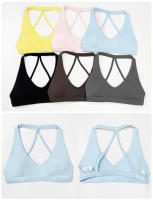 Sujetador deportivo de verano Pure Desire de baja intensidad con almohadillas para el pecho, hermoso top de yoga y entrenamiento físico - details 24
