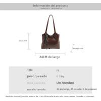 Primavera Popular Retro Versátil Pequeño Casual Cuadrado Bolso Bandolera Señoras Moda Axila Bolso Bandolera - details 0