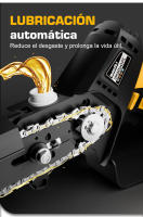 Motosierras Eléctricas Sin Cables SWANSOFT Potente 2300RPM, 6 Pulgadas, Herramienta de Carpintería de Jardín con 2 Baterías de Litio - details 3