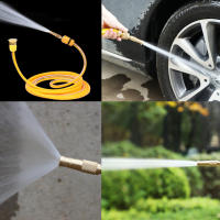 Boquilla de pulverización, pistola de agua de latón de alta presión, pulverización directa, conector rápido, manguera para el hogar, aspersor de jardín de presión ajustable - details 4