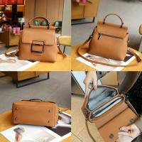 Bolso Cruzado de Cuero Genuino para Mujer Versátil Estilo de Bolso de Mano con Cierre Magnético - details 3