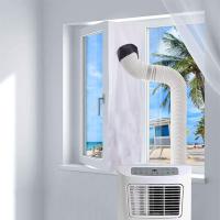 Paño de sellado de aire acondicionado ajustable a prueba de viento, sellado de ventana impermeable extraíble, Flexible, portátil, mantiene el aire fresco - details 3