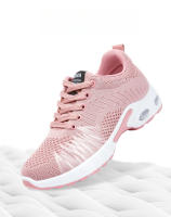 Zapatillas de moda para mujer Fly Woven Zapatillas de malla transpirable cómodas Air Cushion Zapatillas para correr Zapatillas deportivas - details 3