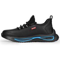 Zapatos de trabajo de seguridad con aislamiento de 6KV para hombres y mujeres, zapatos de cuero negros impermeables, zapatos de cocina antideslizantes, botas indestructibles - details 30