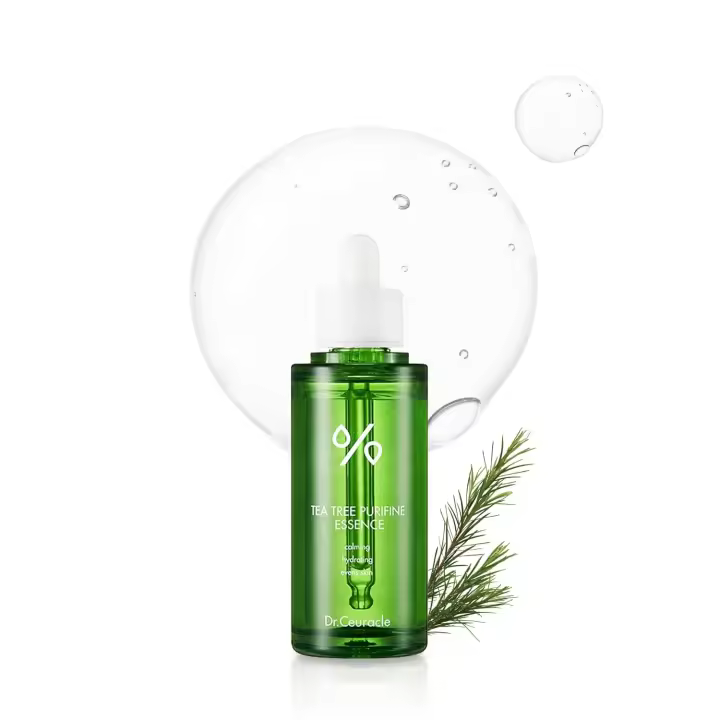 Dr.Ceuracle de leegeehaam Esencia purificante de árbol de té (50 ml / 1,69 fl. oz.) - Suero facial suave para pieles sensibles, enrojecimiento y - 1