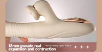 JIUUY-vibrador femenino con calefacción totalmente automática, masturbador conjugal, carga retráctil, juguete sexual para adultos - details 23