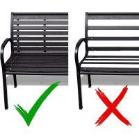 Cojín de Asiento de 6 Almohadillas Cojín de Silla Comodo e Impermeable para Interior y Exterior - details 6