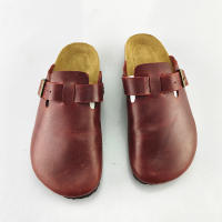 Zapatillas de Cuero Suave Antideslizante Zapatos de Playa para Hombres y Mujeres en Verano - details 19