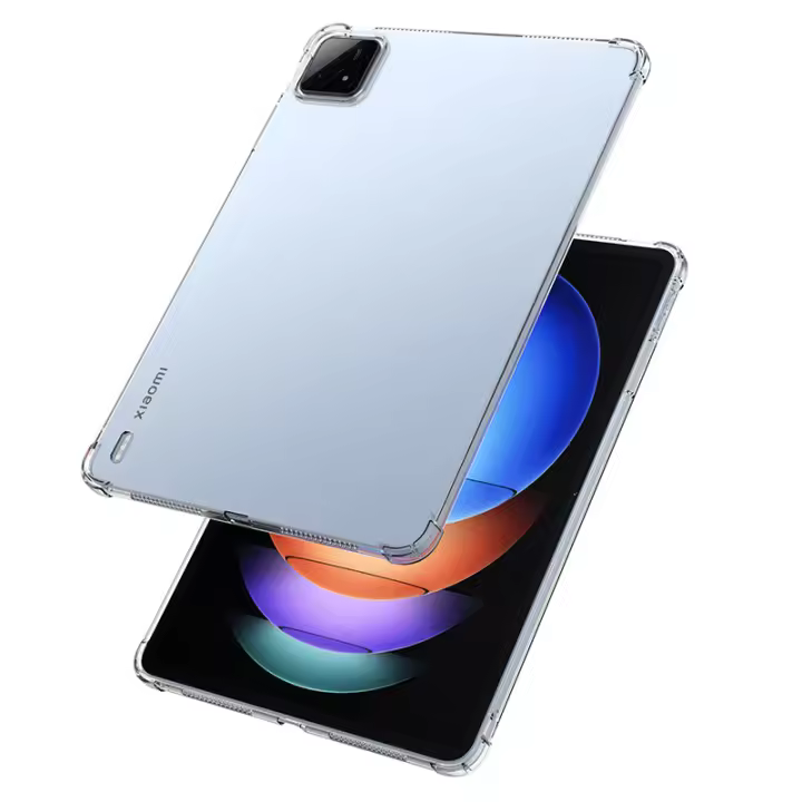 Funda transparente de silicona para XiaoMi Pad 6S Pro, 12,4 pulgadas, 2024 Airbags, TPU suave, para MiPad 6s Pro 12,4 - 1