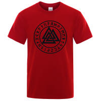 Camiseta con estampado de símbolos de Odín Vikings para hombre, camisa de manga corta para hombre, camisetas informales de Hip-Hop, ropa de calle Harajuku, verano 2022 - details 15