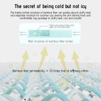 Manta ultraligera de doble cara, cobija de fibra de refrigeración para dormitorio escolar y oficina - details 6