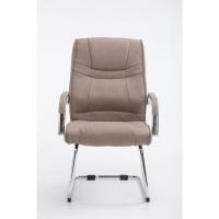 Cantilever Attila Tapizada En Tela y con Base De Metal I Silla De Conferencia con Reposabrazos, Color:Negro/Negro - details 13