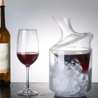 Viene con cubo de hielo, vaso sin plomo, whisky, vodka, brandy, bar, festival, botella de cadera, juego de vino, 1000 ml - details 4