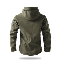 Chaqueta Táctica de Piel de Tiburón Lurker A Prueba de Agua, Ligera, Camuflaje para Exteriores para Hombres Ropa de Caza de Otoño - details 10