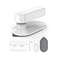 Plancha de viaje inalámbrica para ropa, tamaño Mini, sin vapor, ligera, portátil, con caja de almacenamiento, almohadillas térmicas, 0,7 libras - details 0