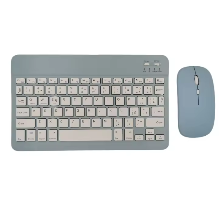 Teclado inalámbrico con Bluetooth para tableta, periférico en español para iPad pro 2021 Air 5 2022, Samsung MiPad 5/6, MatePad, Lenovo, Xiaoxin - 1