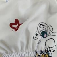 2025 primavera nueva ropa de mujer europea y americana moda suelta impresión solapa corbata burbuja manga camisa vestido 661 - details 9