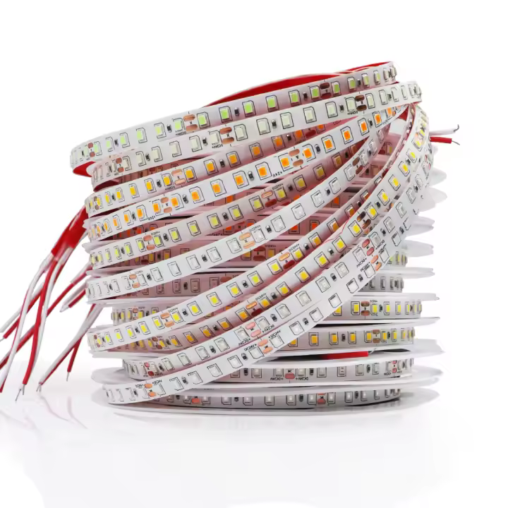 Tira de Luz LED XUNATA 10M 24V 120Leds/m Cinta de Diodo Blanco Cálido Anillo de Fuego Verde Azul Rosa Azul Helado Flexible - 1