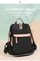 Mochilas informales para mujer, mochila ligera negra, pequeña mochila de viaje para mujer, mochila antirrobo, regalo para mujer - details 3