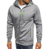Nuevas sudaderas con capucha para hombre, diseño deportivo informal, primavera y otoño, invierno, cárdigan de manga larga, sudadera con capucha para hombre - details 4
