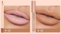 Pintalabios, Combinación De Delineador De Labios Mate Y Brillo De Labios De 12 Colores, Antiadherente, Que No Se Decolora - details 5