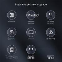 Adaptador de coche 2 en 1 inalámbrico CarPlay Android, adaptador inalámbrico CarPlay Ai TV Box con cable CarPlay Ai Box - details 1