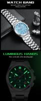Reloj de Pulsera de Acero Inoxidable Estilo Casual Multifuncional Chronógrafo de Cuarzo - details 8
