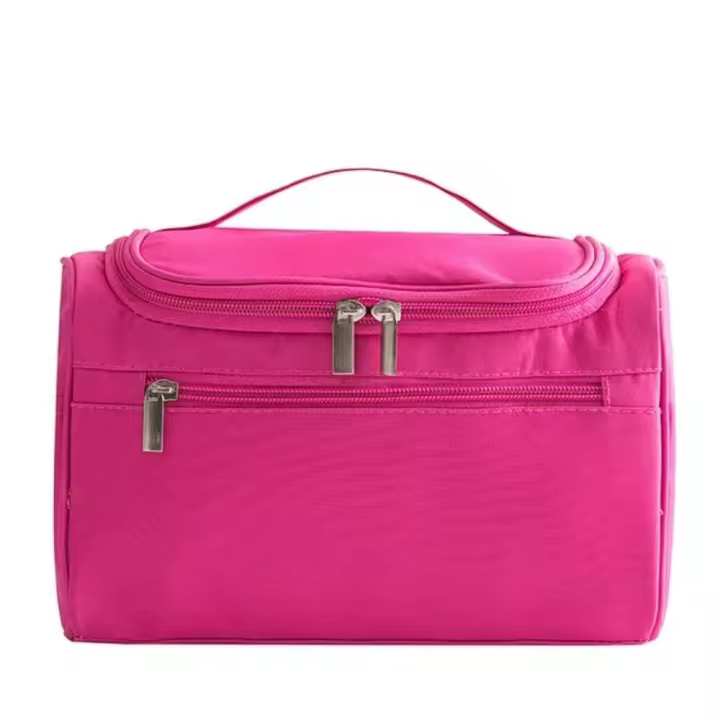 Bolsa de cosméticos de viaje para hombres y mujeres, bolsa de aseo impermeable, bolsa de aseo colgante, bolsa de lavado de baño - 1