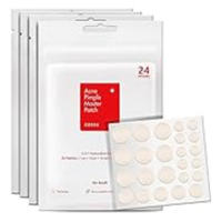 COSRX Acne Pimple Patch (96 Counts) Absorbing Hydrocolloid Original 3 Size Patches for Blemishes ...
