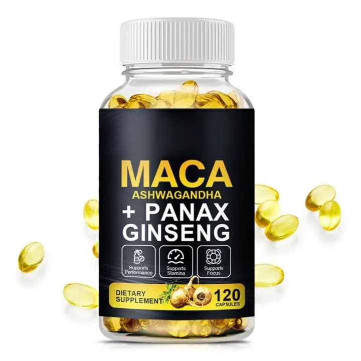 Cápsulas de maca ginseng - 1